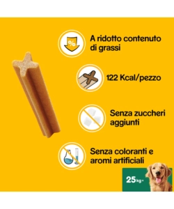 PEDIGREE - DENTASTIX SNACK IGIENE ORALE LARGE, 42 PZ